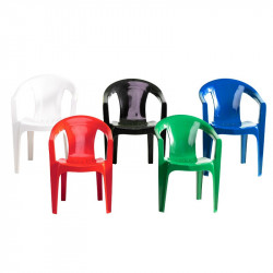 SILLA PLÁSTICA MILÁN CON O SIN LOGO
