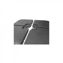 SET DE 4 BASES RELLENABLES PARA QUITASOL