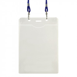 PORTA-CREDENCIAL CON COLGADOR
