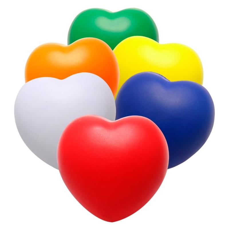 Corazón Anti Estrés con logo