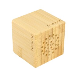 USB Parlante de Bamboo