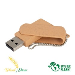 Pendrive 16GB de caña de trigo