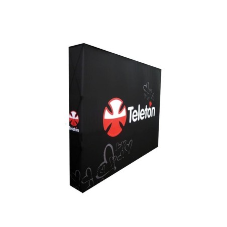 Panel araña recto doble tela