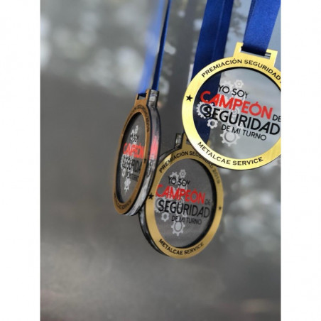 MEDALLAS DEPORTIVA METÁLICA