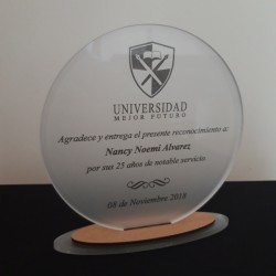 GALVANO EN ACRÍLICO