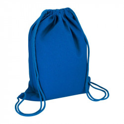 MOCHILA TIPO MORRAL EN CANVAS ALGODÓN CON LOGO