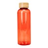 Botella PET tapa bamboo "AINOA" 550cc