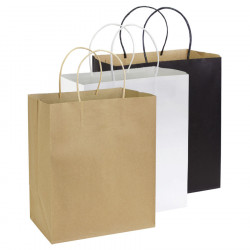 25 X 30 X 17 CM Bolsa de Papel 120g/m2 con logo