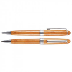 SET BOLÍGRAFO ESTUCHE DE BAMBOO
