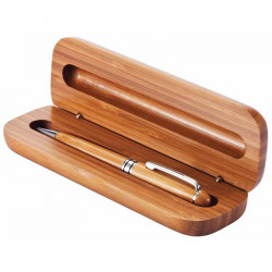 SET BOLÍGRAFO ESTUCHE DE BAMBOO