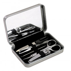 Set de Manicure Metálico con logo