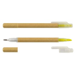 Bolígrafo/Destacador Ecológico