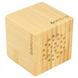PARLANTE DE BAMBOO CORPORATIVO CON TU LOGO