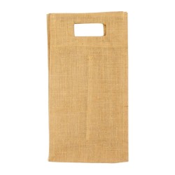 Bolsa de Yute 2 Botellas de Vino 20 x 38 x 10 cm.