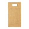 Bolsa de Yute 2 Botellas de Vino 20 x 38 x 10 cm.