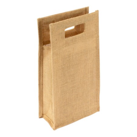 Bolsa de Yute 2 Botellas de Vino 20 x 38 x 10 cm.