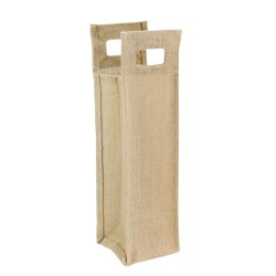 Bolsa de Yute Porta-Botella 10 x 40 x 10 cm