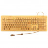 TECLADO DE BAMBOO CON TU MARCA