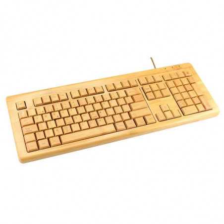 TECLADO DE BAMBOO CON TU MARCA