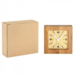 BB59 RELOJ DESPERTADOR DE BAMBOO