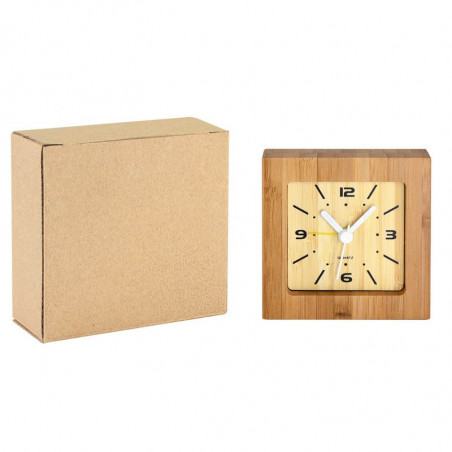 BB59 RELOJ DESPERTADOR DE BAMBOO