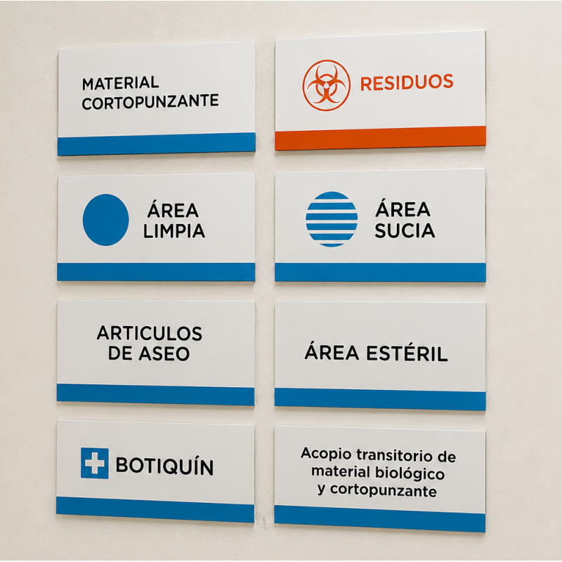 SEÑALETICAS CLÍNICAS