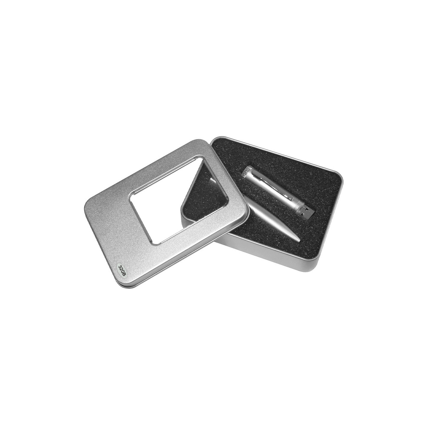 USB Bolígrafo Metálico Pendrive 32GB
