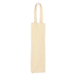 Bolsa Botella Vino 100% Algodón Canvas