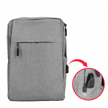 MOCHILA PORTA-NOTEBOOK CON LOGO