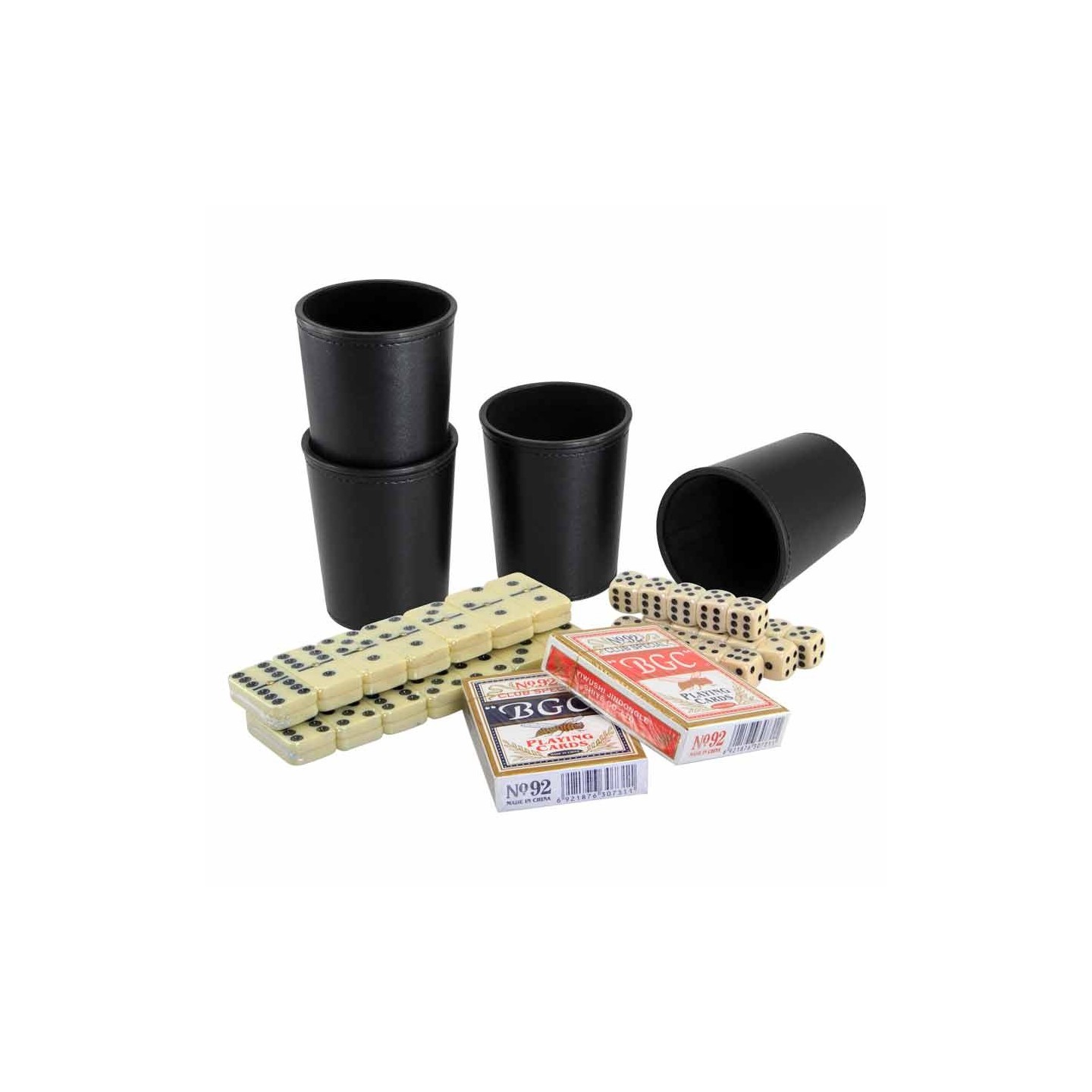 Multijuegos Caja PU Negro con tu marca