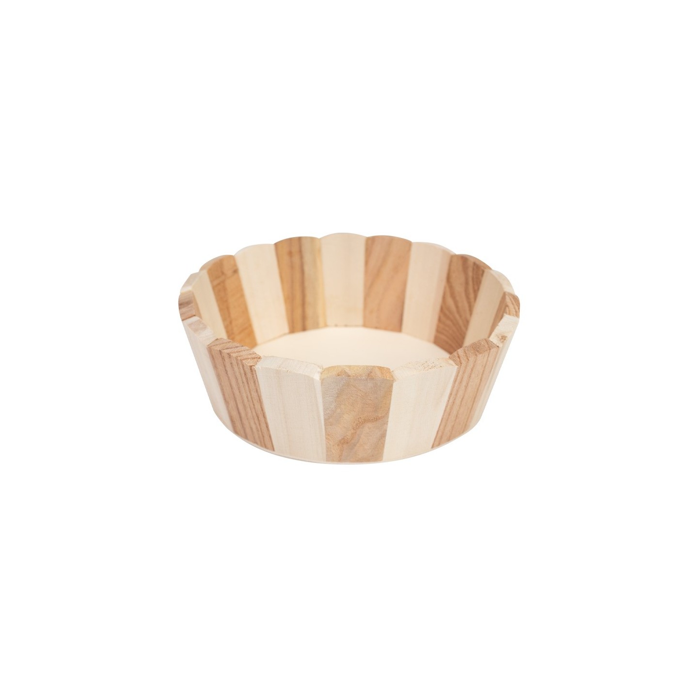 Canasto redondo de Madera CON TU MARCA