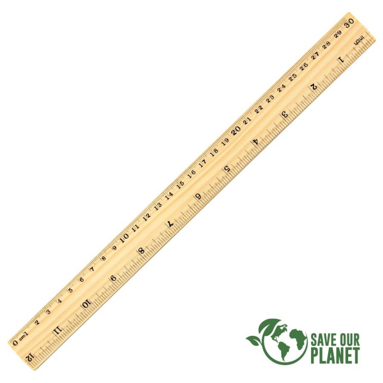 REGLA DE MADERA CON TU MARCA