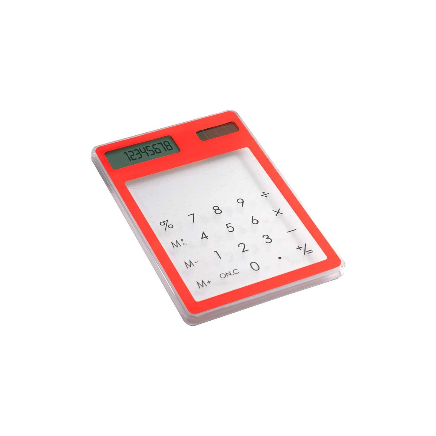 Calculadora Solar Traslúcida de Escritorio.