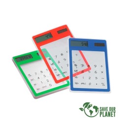 Calculadora Solar Traslúcida de Escritorio.