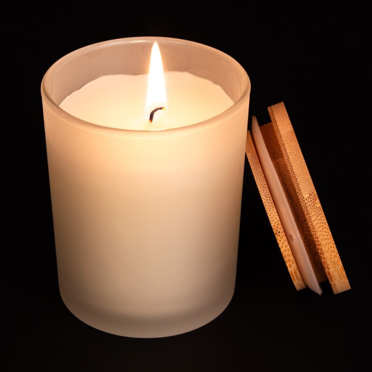 vela aromática con tu marca