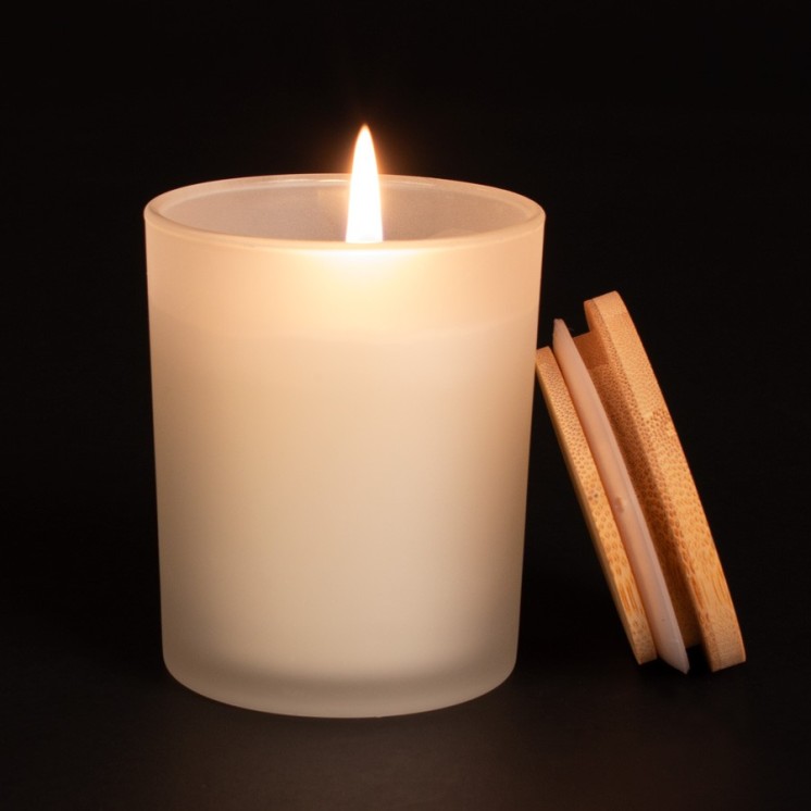 vela aromática con tu marca