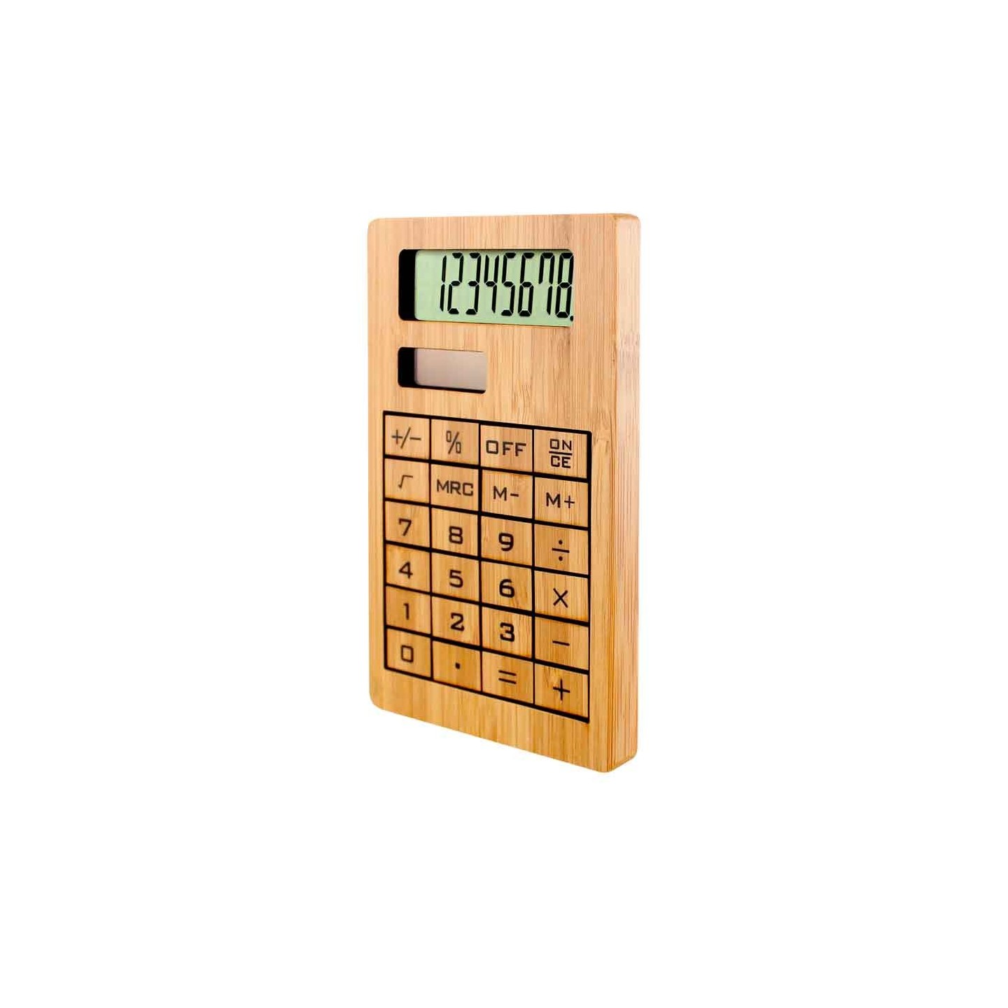 Calculadora Solar de Bamboo con tu marca