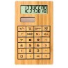 Calculadora Solar de Bamboo con tu marca