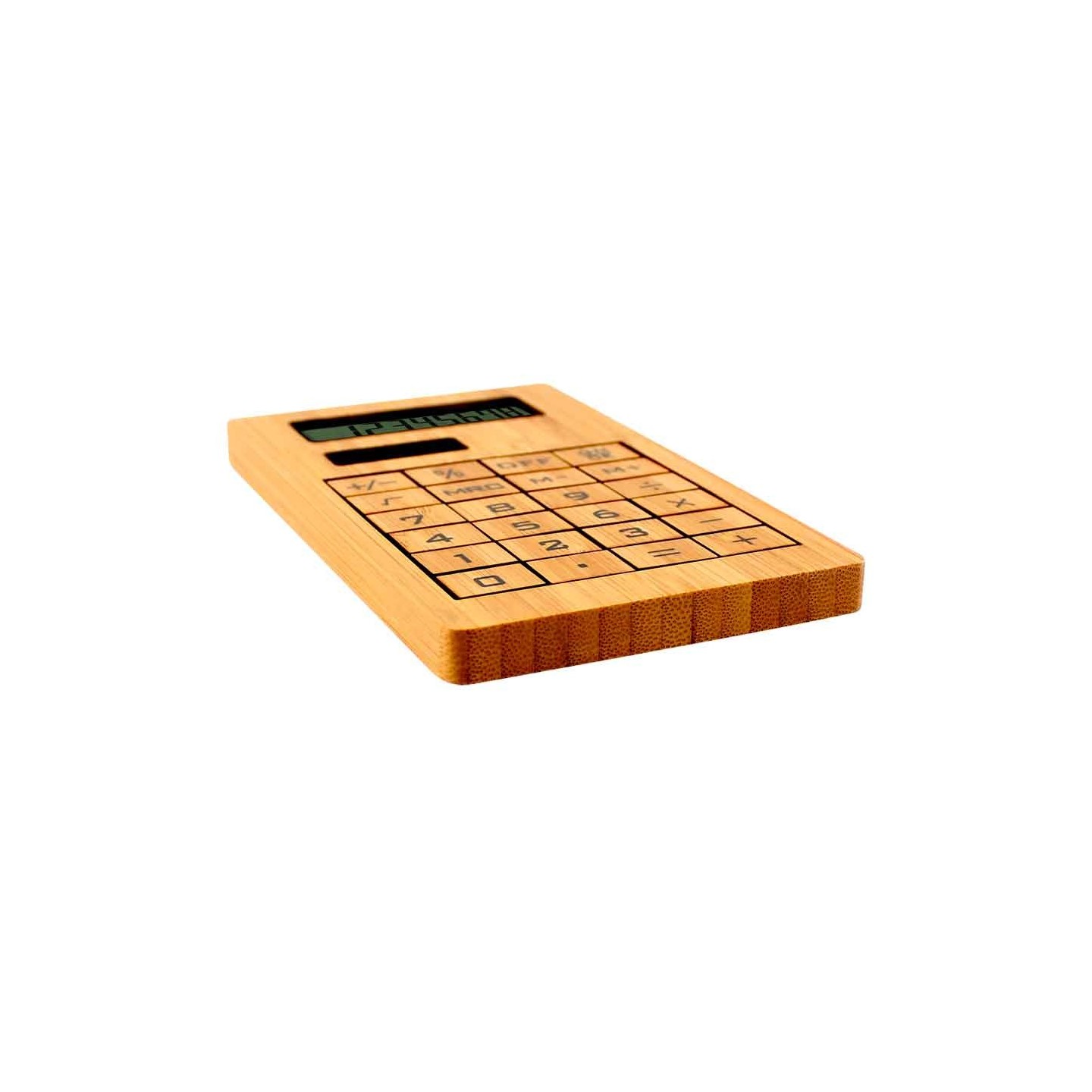 Calculadora Solar de Bamboo con tu marca