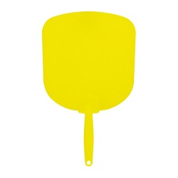 ABANICO PLÁSTICO CON LOGO