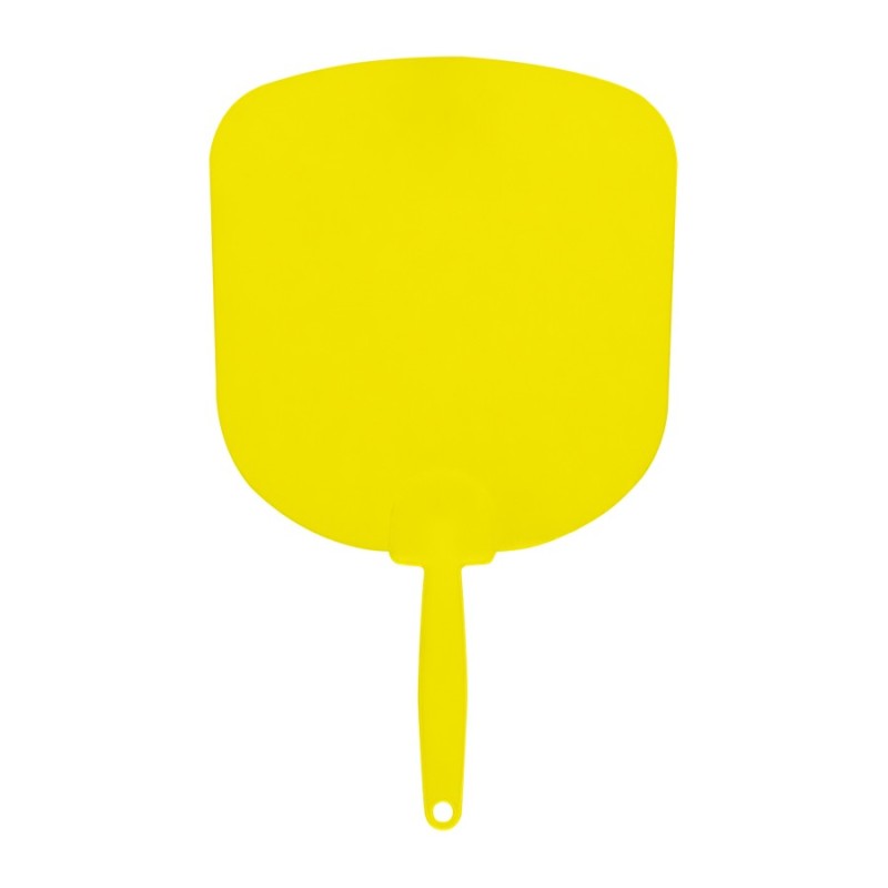 ABANICO PLÁSTICO CON LOGO