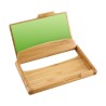 TARJETERO DE BAMBOO CON TU MARCA