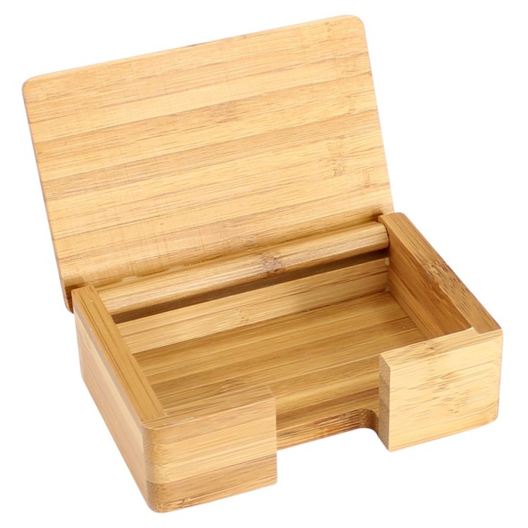 TARJETERO DE BAMBOO CON TU MARCA
