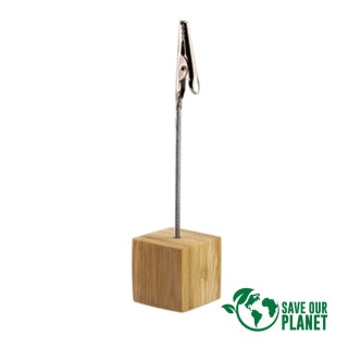 MEMO-CLIP BAMBOO CON TU MARCA