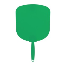 ABANICO PLÁSTICO CON LOGO