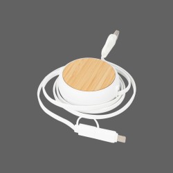 MULTICARGADOR BAMBOO CON TU MARCA