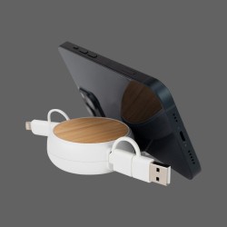 MULTICARGADOR BAMBOO CON TU MARCA