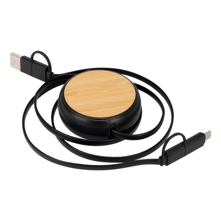 MULTICARGADOR BAMBOO CON TU MARCA