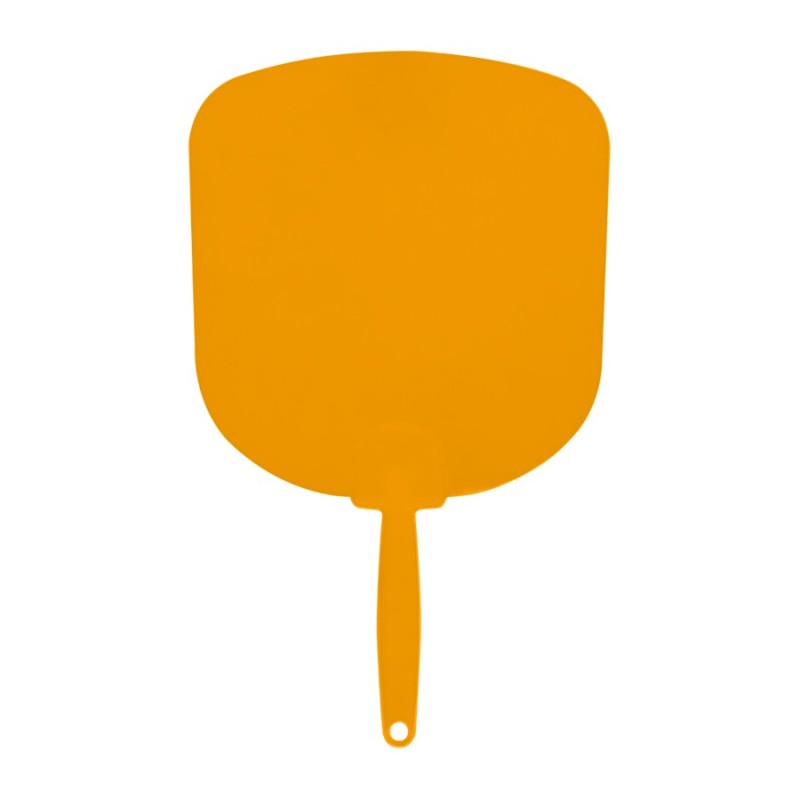 ABANICO PLÁSTICO CON LOGO