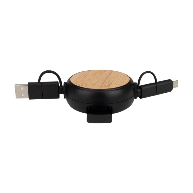 MULTICARGADOR BAMBOO CON TU MARCA